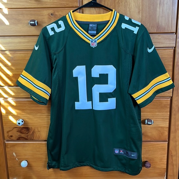 NFL Nike Green Bay Packers Aaron Rodgers Jersey Stitched - Picture 2 of 6